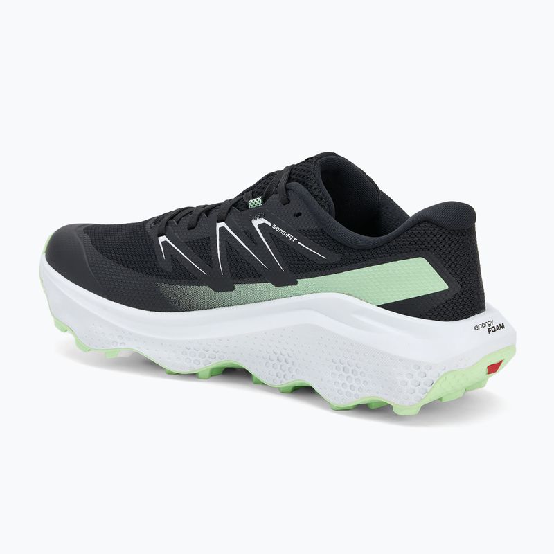 Мъжки маратонки за бягане Salomon Ultra Flow 2 черно/бяло/патина зелено 3