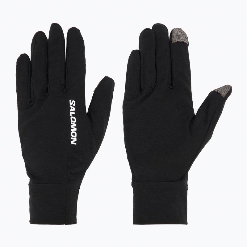 Ръкавици за бягане Salomon Merino Gloves deep black