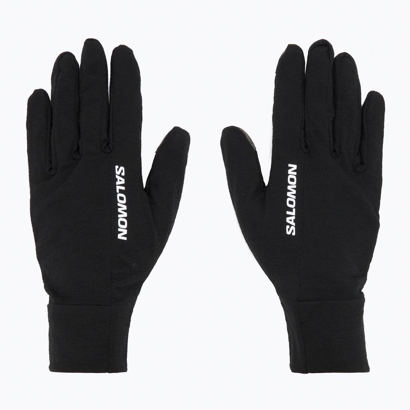 Ръкавици за бягане Salomon Merino Gloves deep black 2