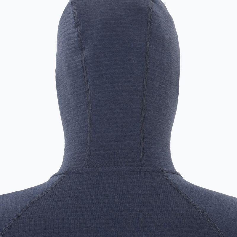 Мъжки суитшърт за трекинг Salomon Essential Lightwarm Hoodie blue nights 3