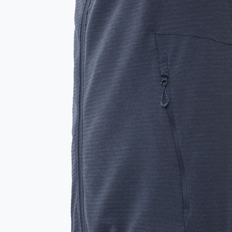 Мъжки суитшърт за трекинг Salomon Essential Lightwarm Hoodie blue nights 5