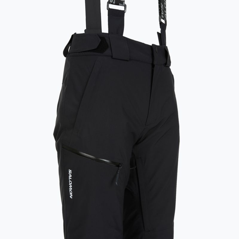 Дамски скиорски панталони Salomon Brilliant deep black 3