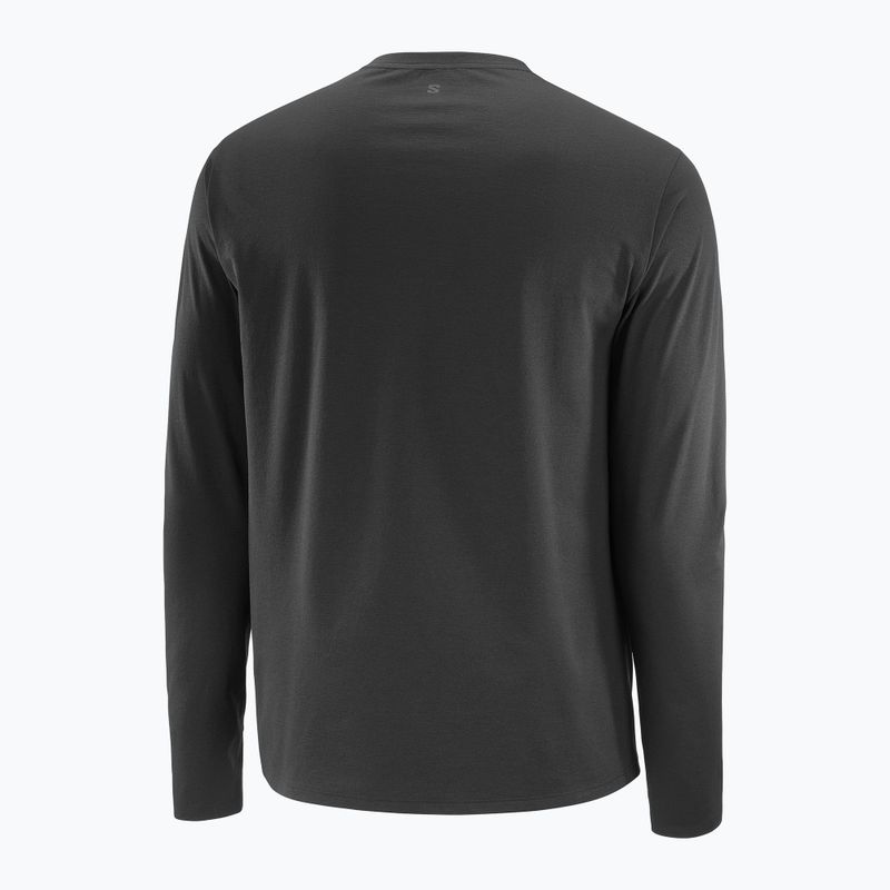 Мъжка блуза с дълъг ръкав  Salomon Trackline deep black 5