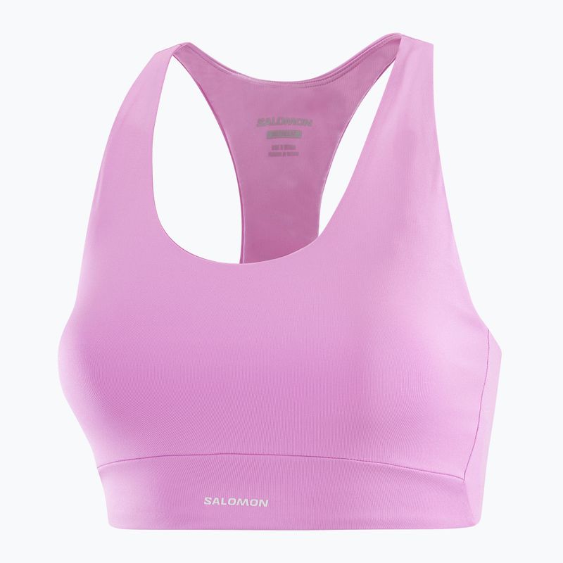 Спортен сутиен Salomon Shakeout Core cyclamen 3