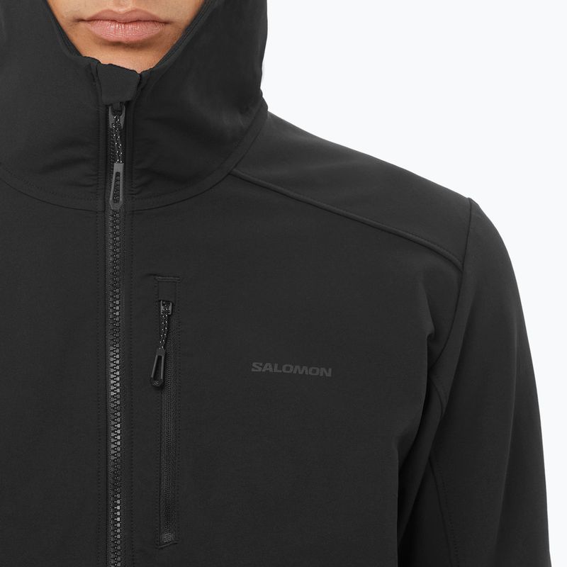 Мъжко яке Salomon Outpeak Softshell deep black 3