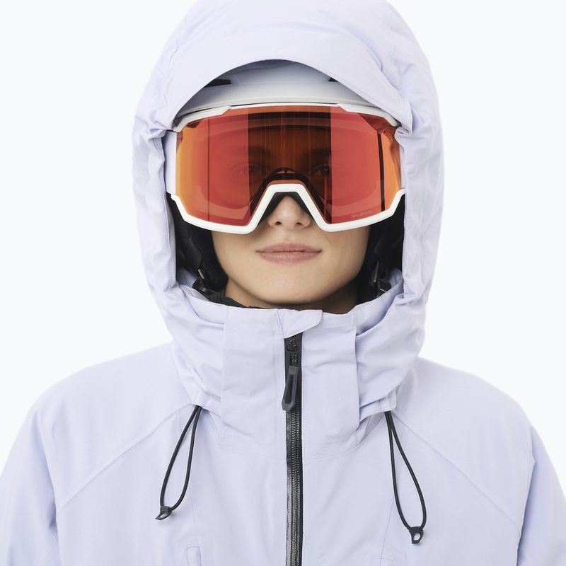 Дамско ски яке Salomon Brilliant 2.0 cosmic sky 3