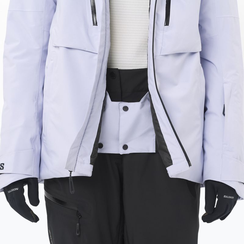 Дамско ски яке Salomon Brilliant 2.0 cosmic sky 4