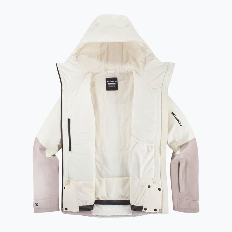 Дамско ски яке Salomon Highland whisper white/etherea 8