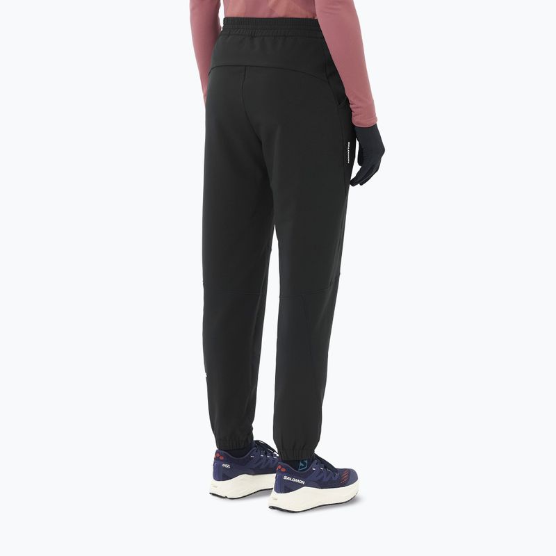 Дамски панталони за бягане Salomon Shakeout Hexaflow Pants deep black 3