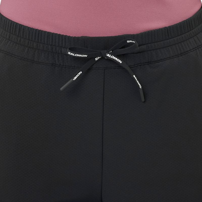 Дамски панталони за бягане Salomon Shakeout Hexaflow Pants deep black 5
