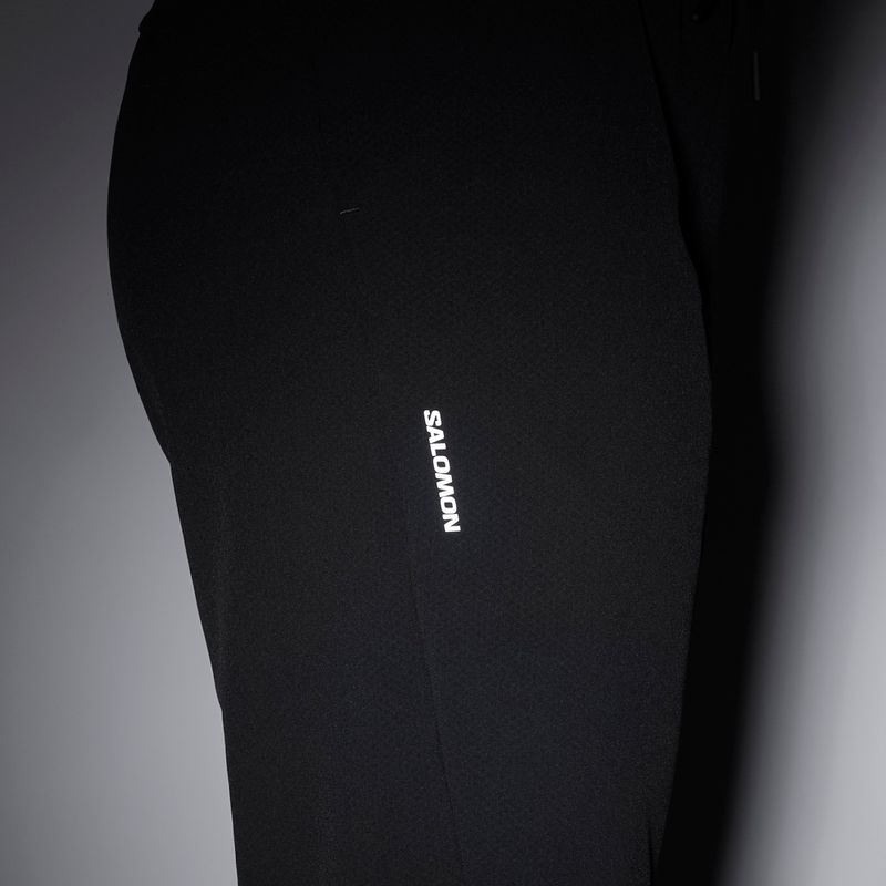 Дамски панталони за бягане Salomon Shakeout Hexaflow Pants deep black 7