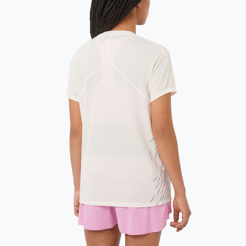 Дамска тениска за бягане Salomon Sense Aero SS Tee GFX whisper white 3