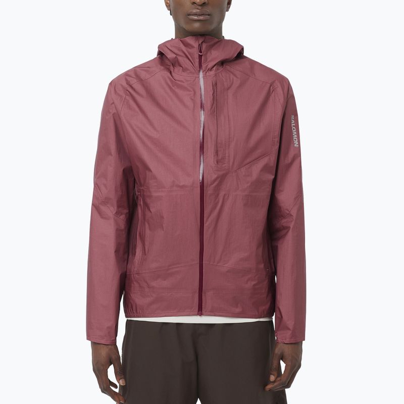 Мъжко яке за бягане Salomon Bonatti Waterproof nocturne