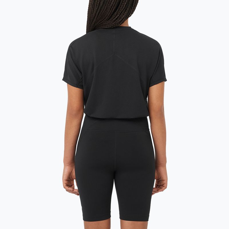 Дамска тениска за бягане Salomon Sense Aero SS Tee GFX deep black 2
