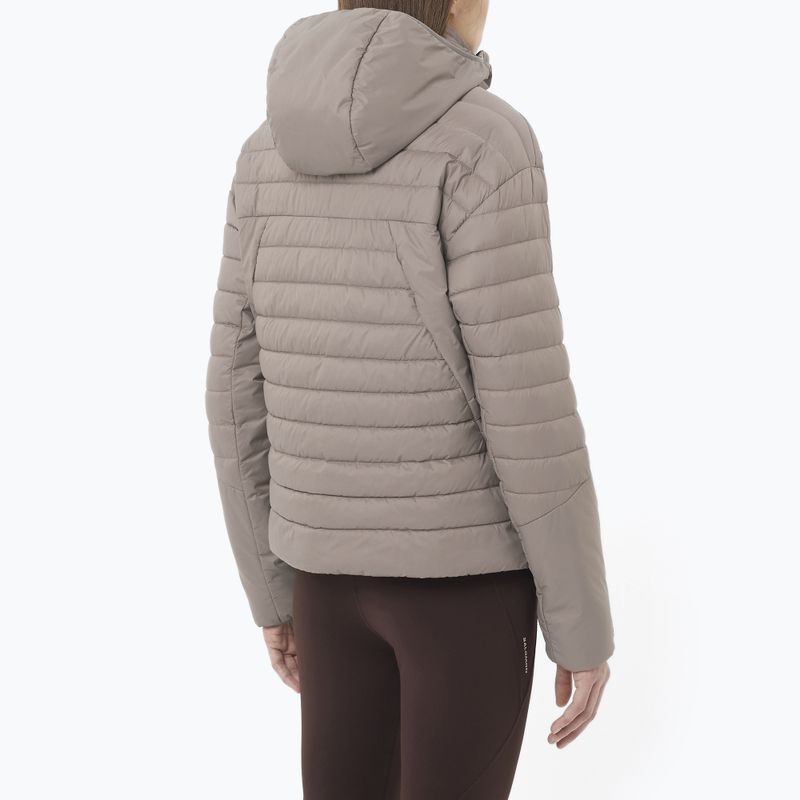 Дамско ветроустойчиво яке Salomon Reflex Hoodie iron 4