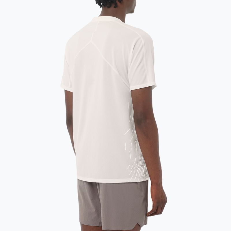 Мъжка тениска за бягане Salomon Sense Aero GFX whisper white 2