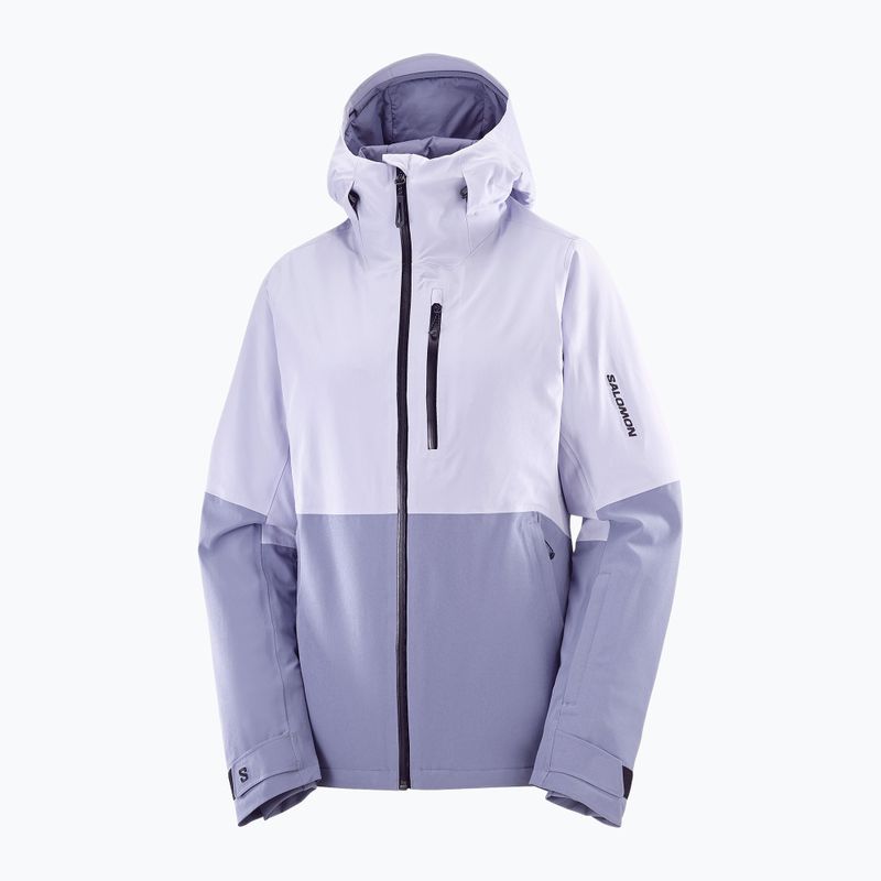 Дамско ски яке Salomon Highland cosmic sky/blue granite 7