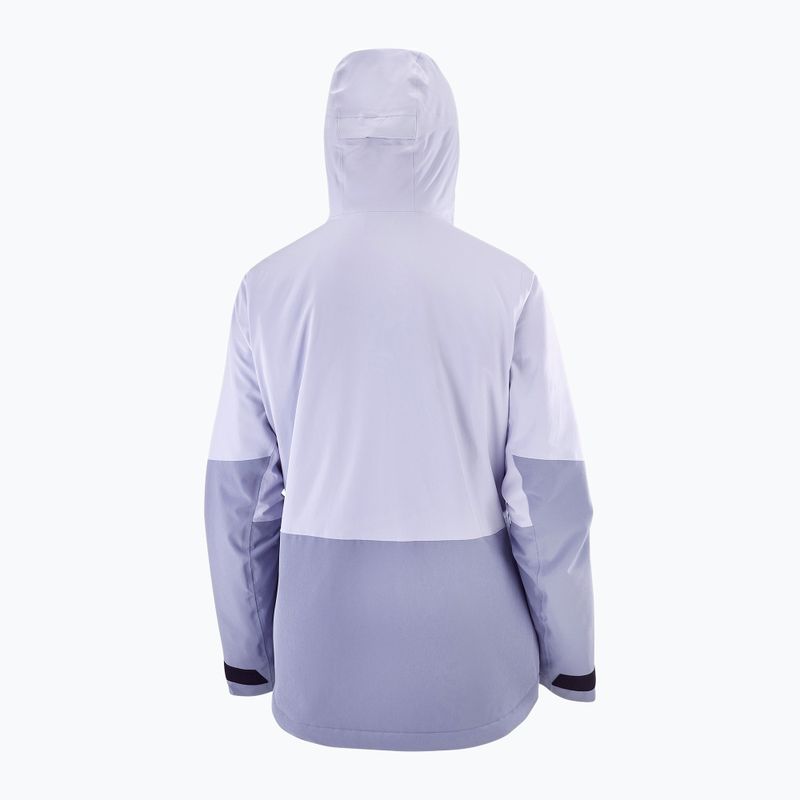 Дамско ски яке Salomon Highland cosmic sky/blue granite 8