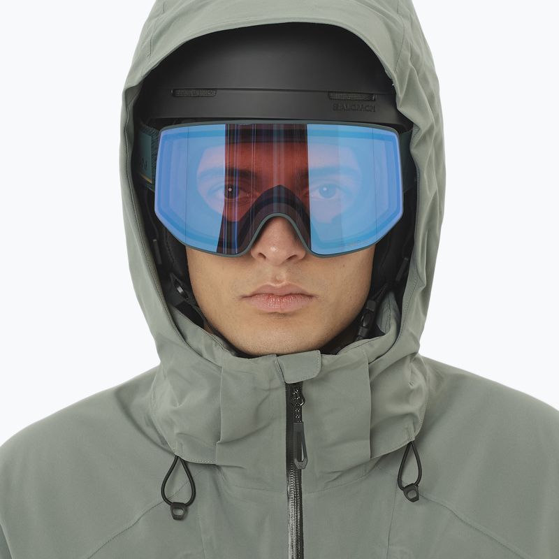 Мъжко ски яке Salomon Brilliant 2.0 sedona sage/green 3