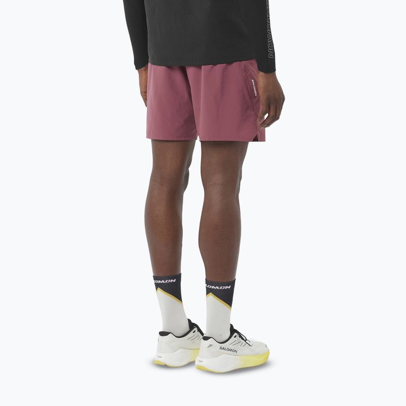 Мъжки шорти за бягане Salomon Shakeout C 2IN1 7" nocturne 2