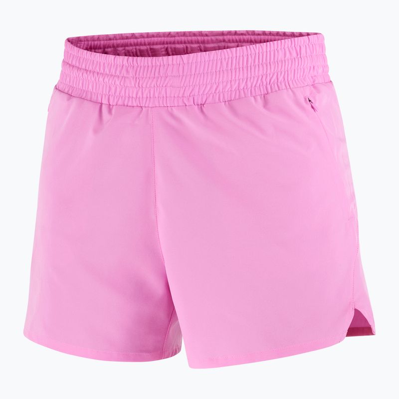 Дамски шорти за бягане Salomon SHAKEout Core 4" cyclamen 3
