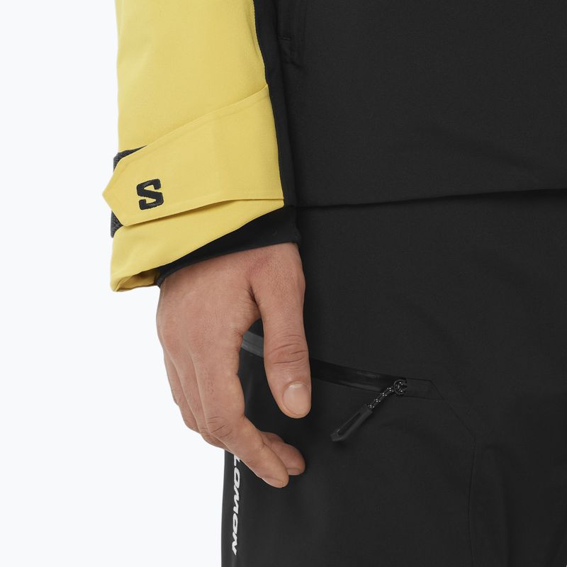 Мъжко ски яке Salomon Brilliant 2.0 cress green/deep black 6