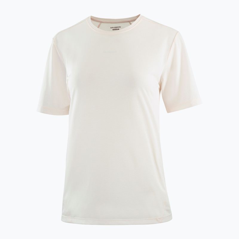 Дамска тениска Salomon Shakeout Core whisper white 3