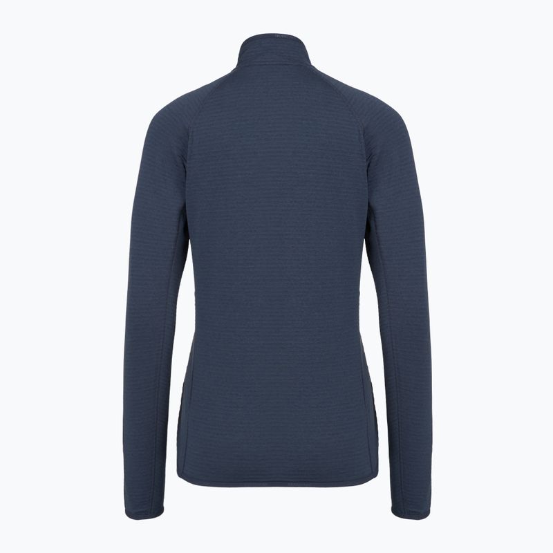 Дамски поларен суитшърт Salomon Lightwarm Full Zip blue nights 6