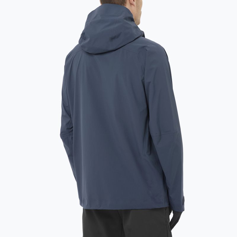 Мъжко софтшел яке Salomon Outherpath Pro 2.5 l blue nights 2