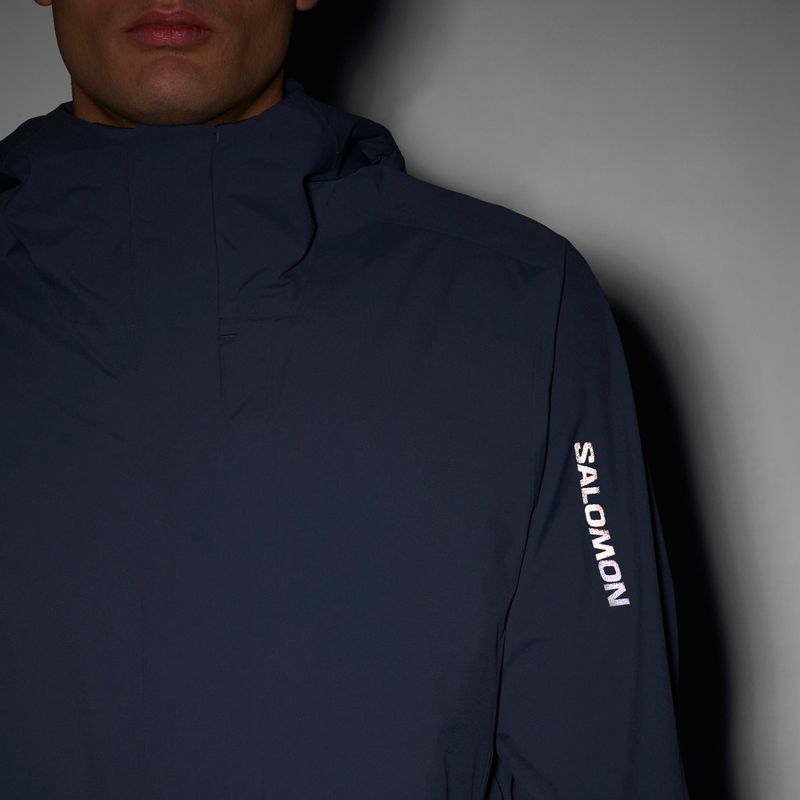 Мъжко софтшел яке Salomon Outherpath Pro 2.5 l blue nights 8
