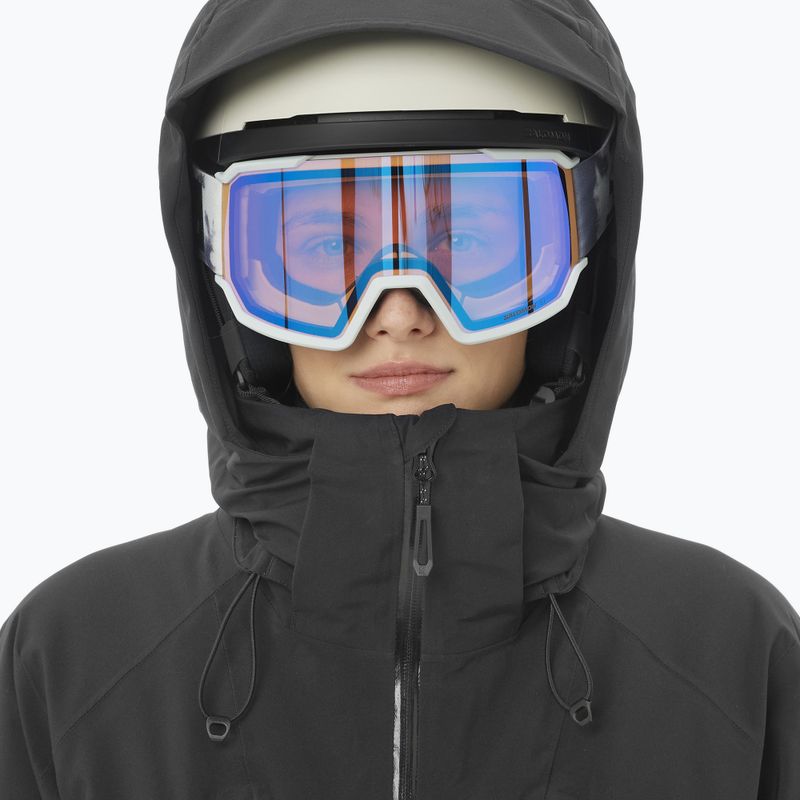 Дамско ски яке Salomon Brilliant 2.0 deep black 3