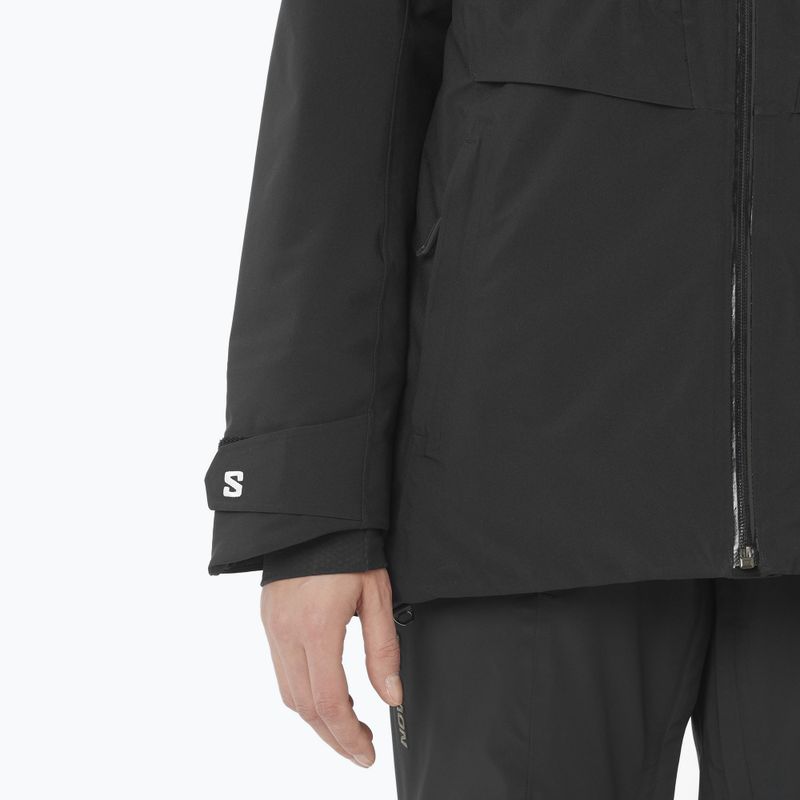 Дамско ски яке Salomon Brilliant 2.0 deep black 6