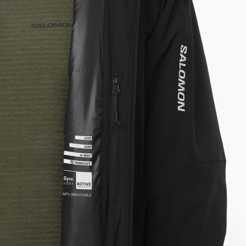 Мъжко ски яке Salomon Spectral deep black 7