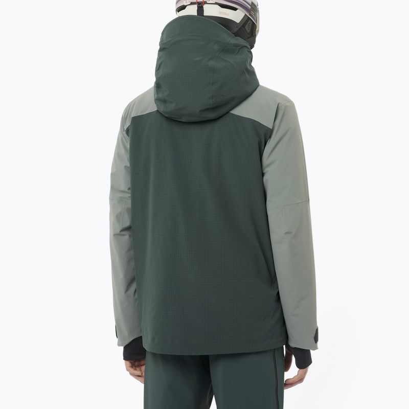 Мъжко ски яке Salomon Spectral green gables/sedona 2