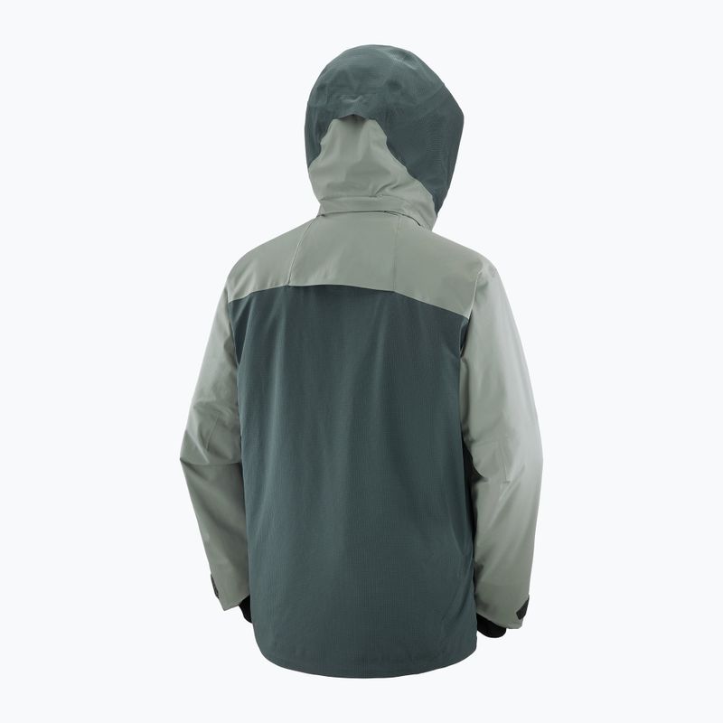 Мъжко ски яке Salomon Spectral green gables/sedona 10