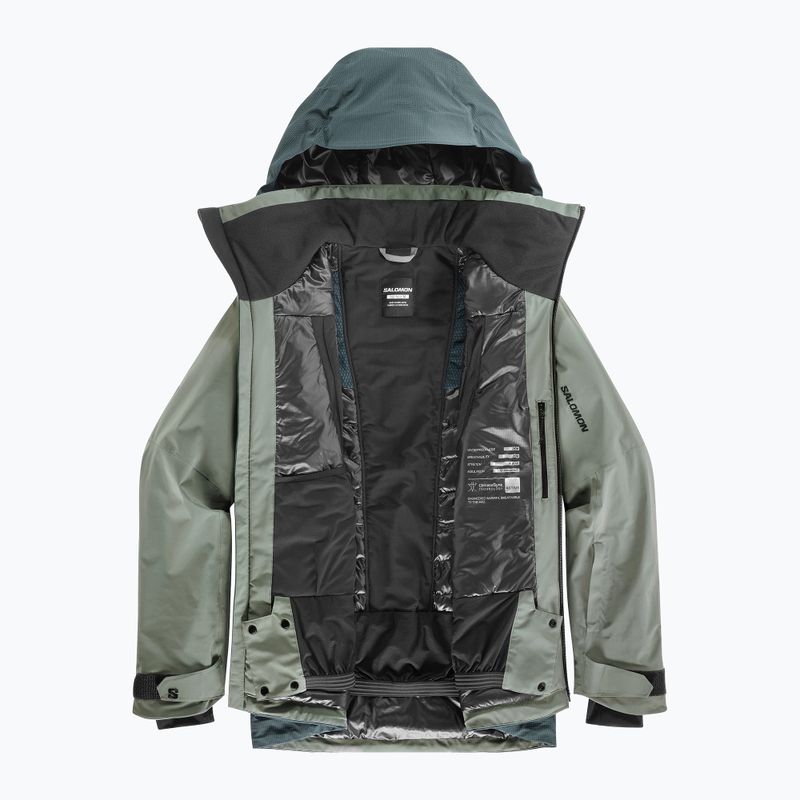 Мъжко ски яке Salomon Spectral green gables/sedona 11