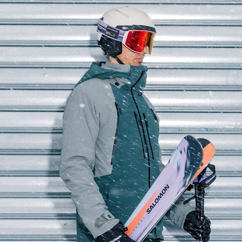 Мъжко ски яке Salomon Spectral green gables/sedona 12