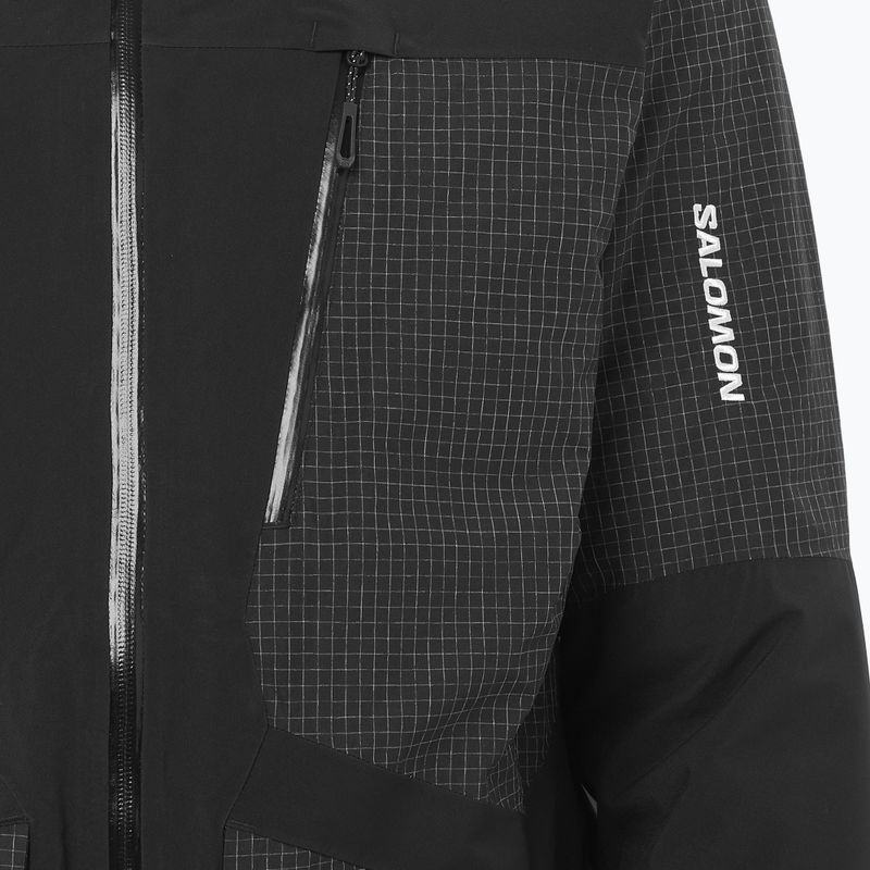 Мъжко скиорско яке Salomon Spark deep black 4