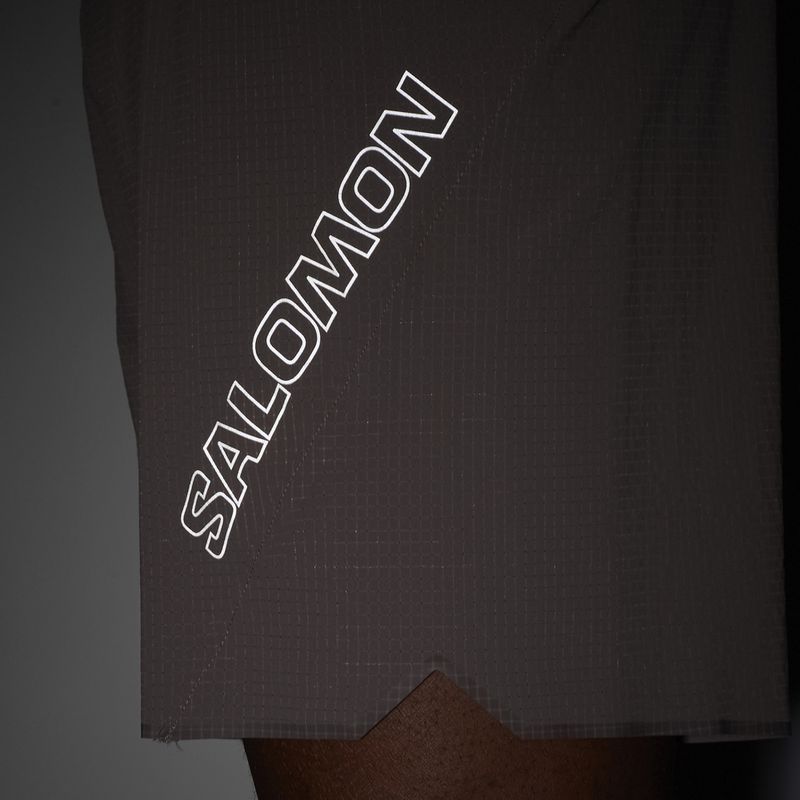 Мъжки шорти за бягане Salomon Sense Aero 7" iron 4