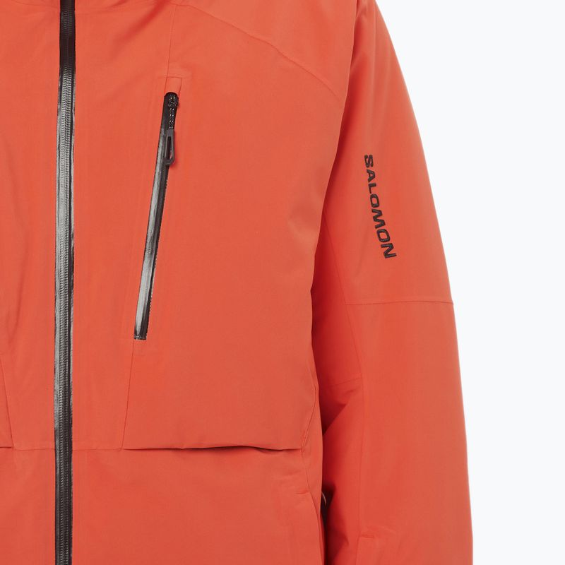 Мъжко ски яке Salomon Brilliant 2.0 cherry tomato 4