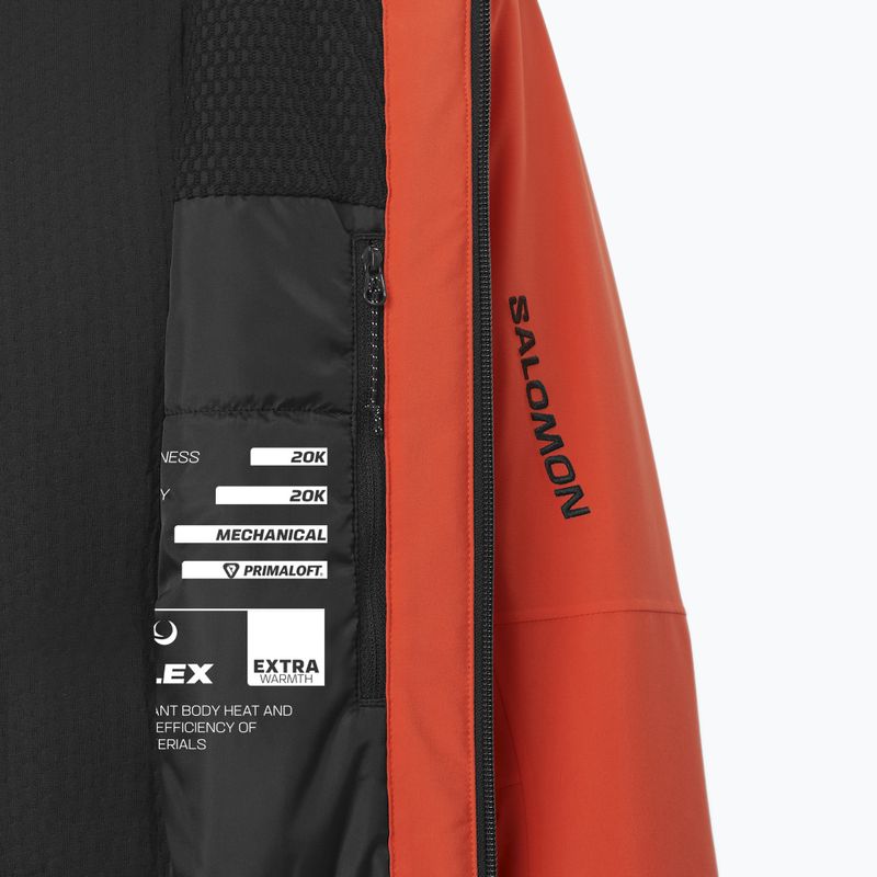 Мъжко ски яке Salomon Brilliant 2.0 cherry tomato 7