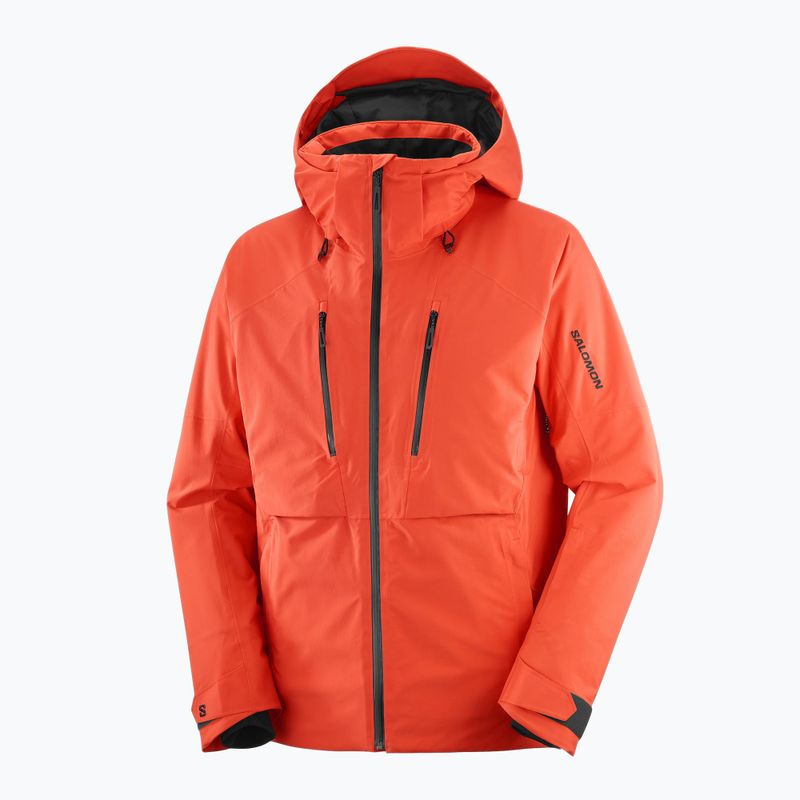 Мъжко ски яке Salomon Brilliant 2.0 cherry tomato 9