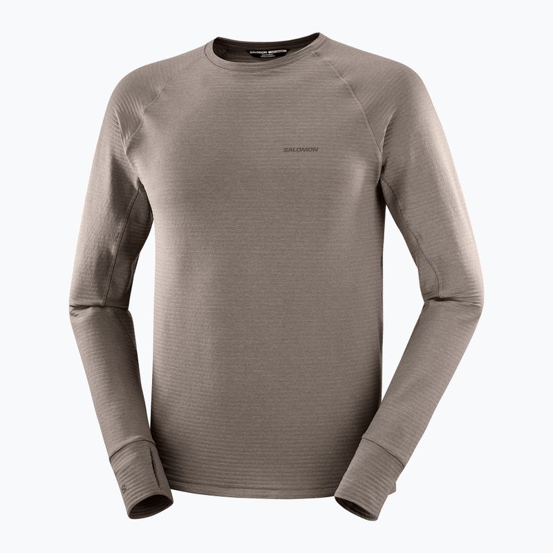 Мъжки суитшърт Salomon Essential Lightwarm CN iron 5
