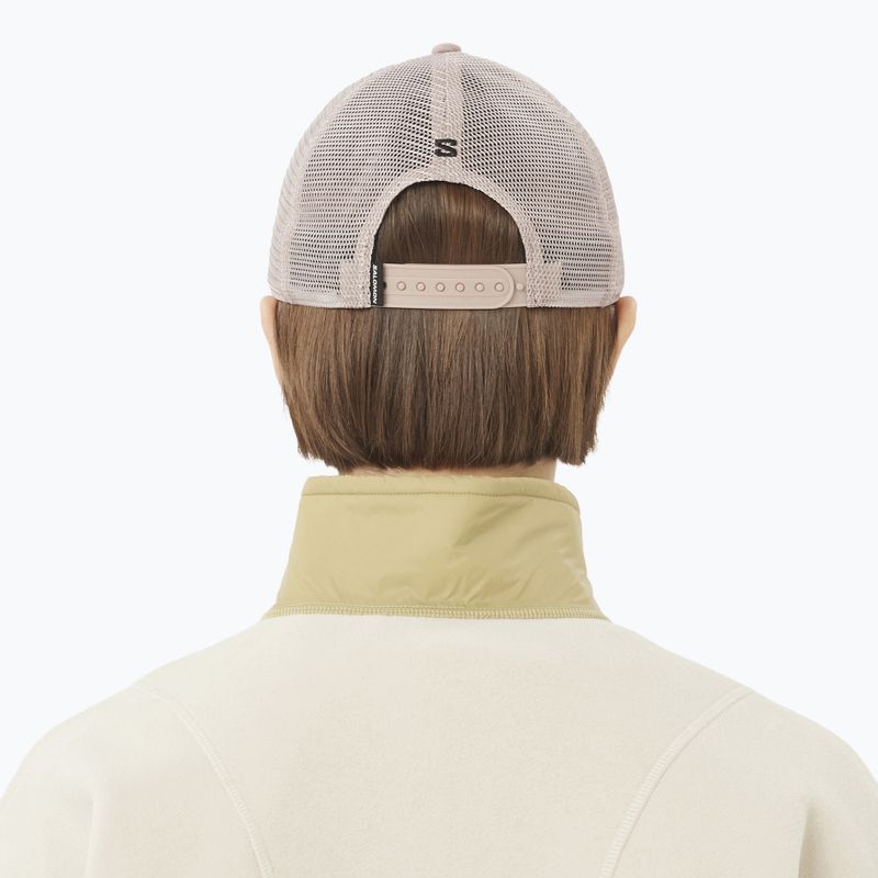 Шапка с козирка Salomon Logo Trucker etherea 3