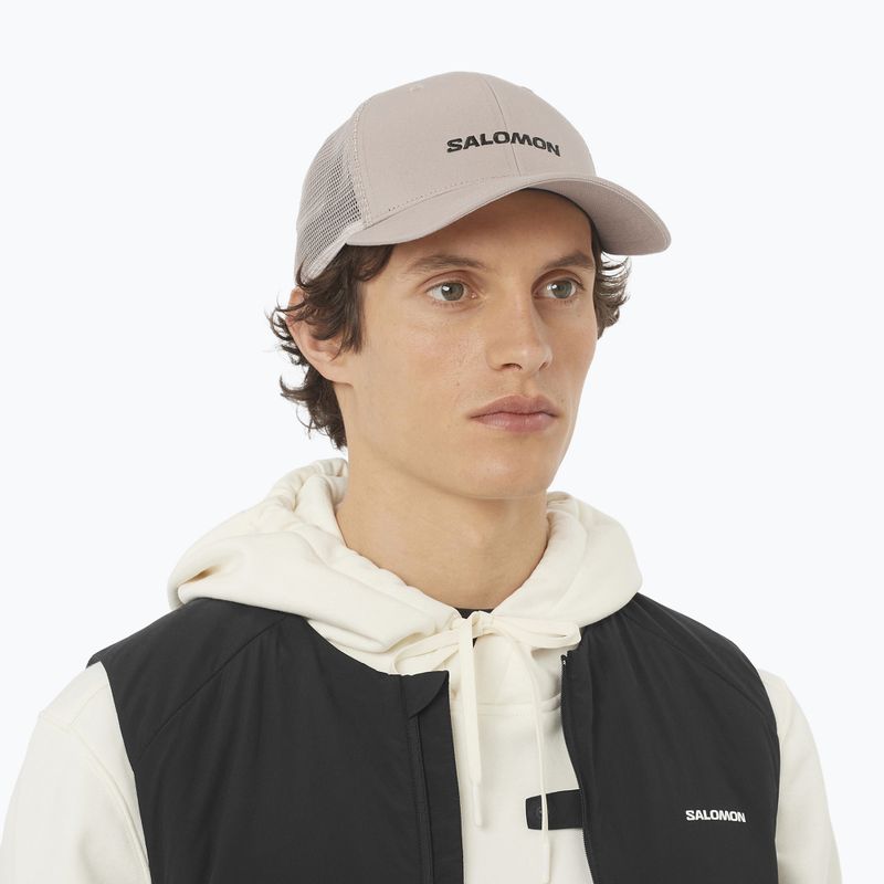 Шапка с козирка Salomon Logo Trucker etherea 4