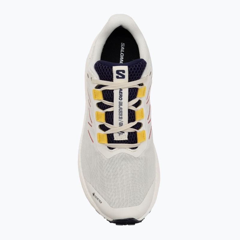 Дамски обувки за бягане Salomon Aero Blaze 3 Gravel GTX vanilla ice/astral aura/lemon 5