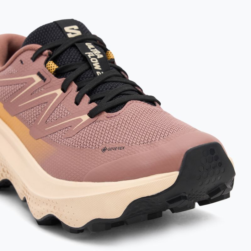 Дамски обувки за бягане Salomon Ultra Flow 2 GTX burlwood/tender peach/warm apricot 7