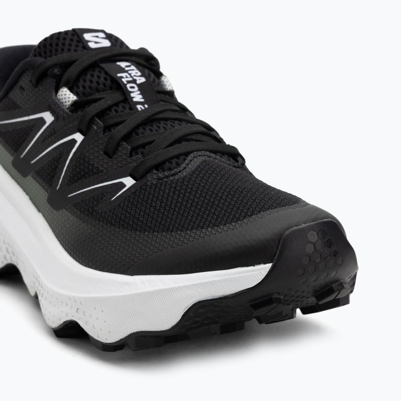 Дамски обувки за бягане Salomon Ultra Flow 2 black/white/agave green 7