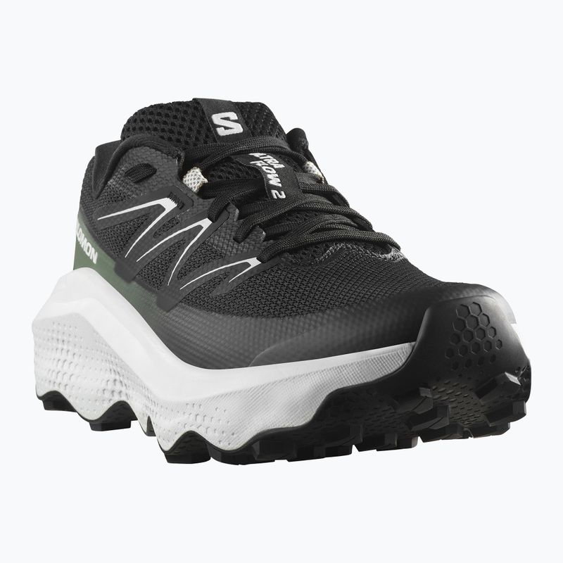 Дамски маратонки за бягане Salomon Ultra Flow 2 черно/бяло/агаве зелено 8