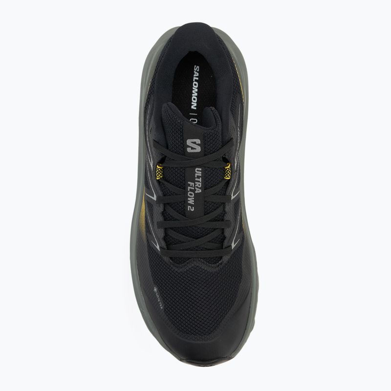 Мъжки обувки за бягане Salomon Ultra Flow 2 GTX black/sedona sage/incaberry 5